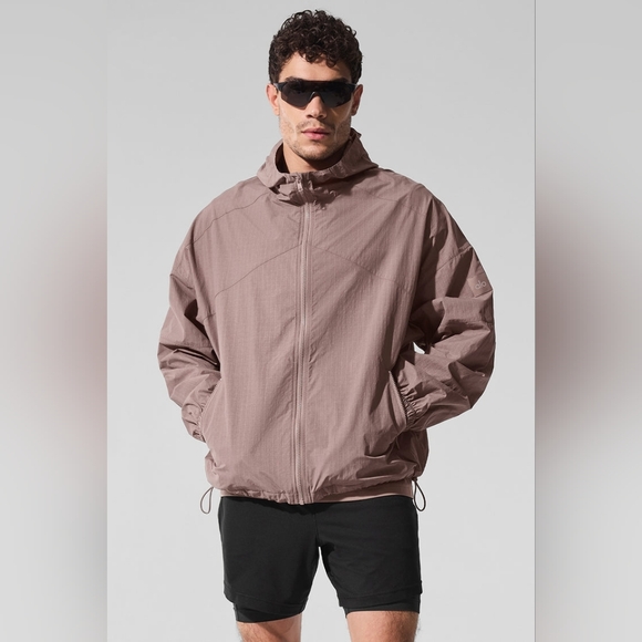 Alo Yoga Unisex Vantage Nylon Ripstop Track Jacket